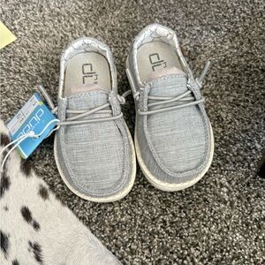 Hey Dude Toddler Light Gray NWT